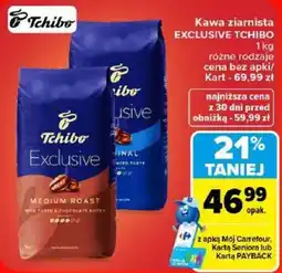 Carrefour Kawa ziarnista Tchibo Exclusive oferta
