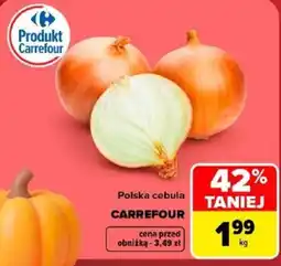Carrefour Polska cebula oferta