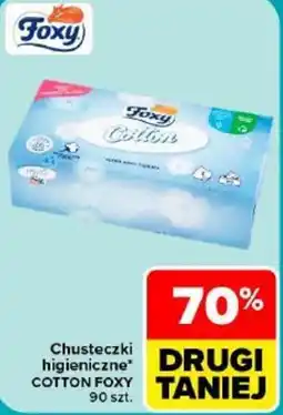 Carrefour Chusteczki higieniczne Cotton Foxy oferta