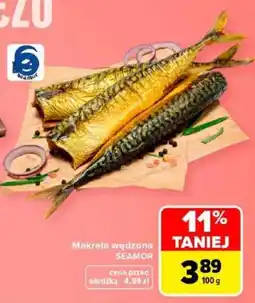 Carrefour Makrela wędzona SEAMOR oferta