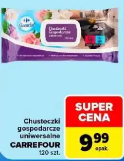 Carrefour Chusteczki gospodarcze uniwersalne Essential oferta