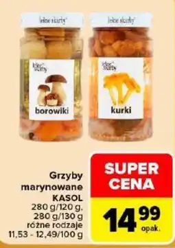Carrefour Grzyby marynowane KASOL oferta