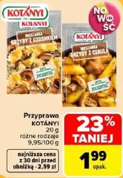 Carrefour Przyprawa Kotányi Grzyby z Czosnkiem oferta