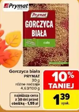 Carrefour Gorczyca biała Prymat oferta
