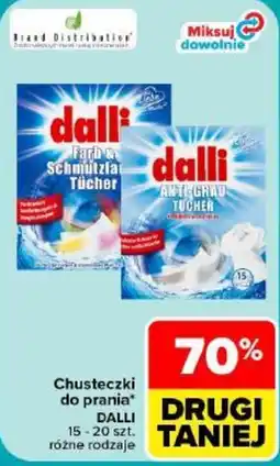 Carrefour Chusteczki do prania dalli oferta