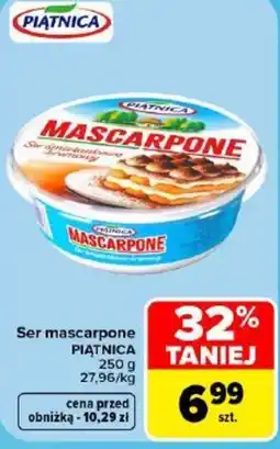 Carrefour Ser mascarpone Piątnica oferta