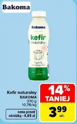Carrefour Kefir naturalny Bakoma oferta