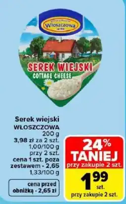 Carrefour Serek wiejski Włoszczowa oferta
