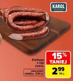 Carrefour Kiełbasa z kija Karol oferta