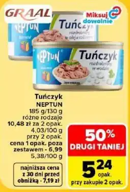 Carrefour Tuńczyk NEPTUN oferta