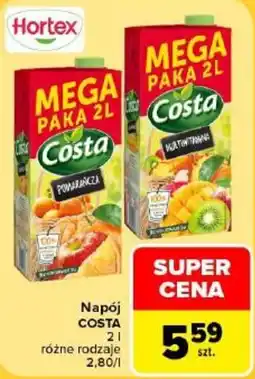 Carrefour Napój Costa oferta
