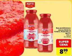 Carrefour Sos pomidorowy Tondo, Pizzutello Mutti oferta
