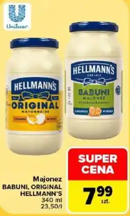 Carrefour Majonez Babuni, Original Hellmann's oferta
