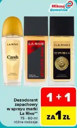 Carrefour Dezodorant zapachowy w sprayu marki La Rive oferta