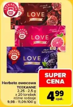 Carrefour Herbata owocowa TEEKANNE oferta