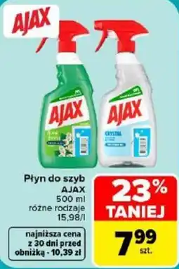 Carrefour Płyn do szyb AJAX oferta