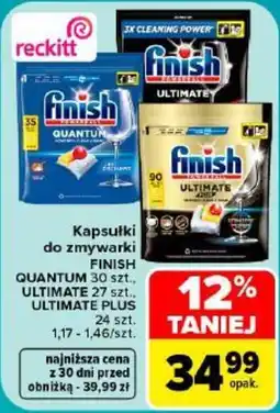 Carrefour Kapsułki do zmywarki FINISH oferta