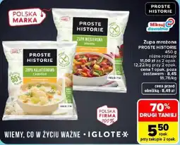 Carrefour Zupa mrożona proste historie oferta