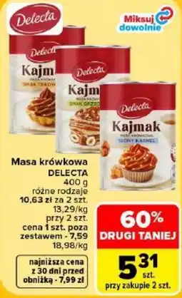 Carrefour Masa krówkowa Delecta oferta