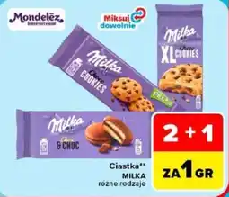 Carrefour Ciastka MILKA różne rodzaje oferta