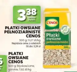 Stokrotka Market Płatki owsiane pełnoziarniste Cenos oferta