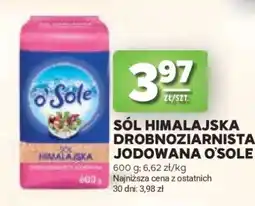 Stokrotka Market Sól himalajska drobnoziarnista jodowana O'Sole oferta