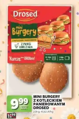 Stokrotka Market Mini Burgery z Kotlecikiem Panierowanym Drosed oferta