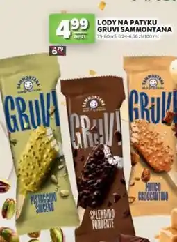 Stokrotka Market Lody na patyku Gruvi Sammontana oferta