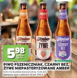 Stokrotka Market Piwo Pszeniczniak, Czarny Bez, Żywe Niepasteryzowane Amber oferta