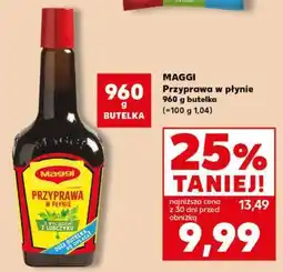 Kaufland MAGGI Przyprawa w płynie 960 g butelka oferta