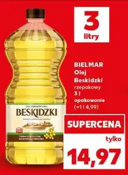 Kaufland BIELMAR Olej Beskidzki rzepakowy 3 l oferta