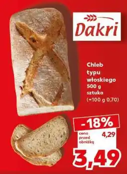 Kaufland Chleb typu włoskiego oferta