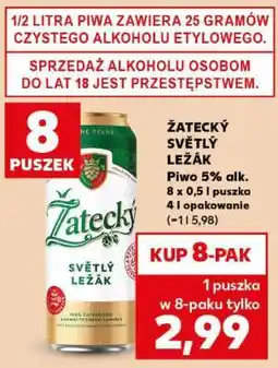 Kaufland Žatecký Světlý Ležák oferta