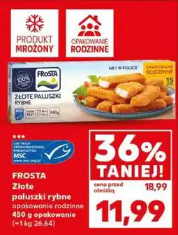 Kaufland FROSTA Złote paluszki rybne oferta