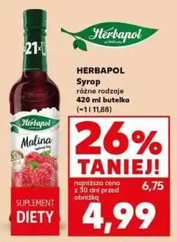Kaufland HERBAPOL Syrop oferta