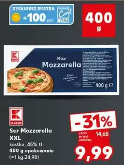 Kaufland Ser Mozzarella XXL oferta