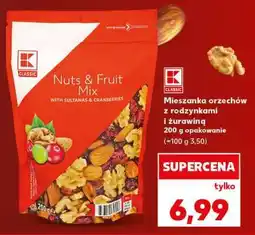 Kaufland Mieszanka orzechów z rodzynkami i żurawiną oferta