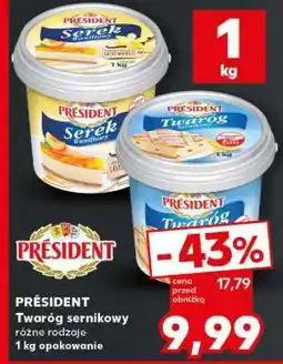 Kaufland PRÉSIDENT Twaróg sernikowy oferta