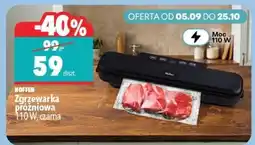 Biedronka Zgrzewarka próżniowa 110 W, czarna oferta