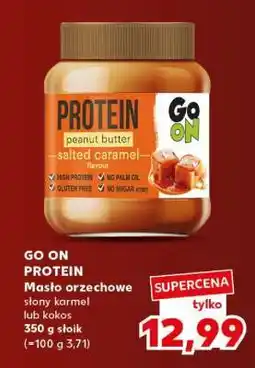 Kaufland GO ON PROTEIN Masło orzechowe słony karmel lub kokos oferta