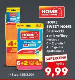 Kaufland HOME SWEET HOME Ściereczki z mikrofibry multipak oferta
