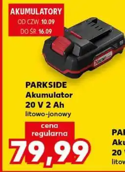 Kaufland PARKSIDE Akumulator 20 V 2 Ah oferta