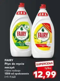 Kaufland Fairy płyn do mycia naczyń oferta