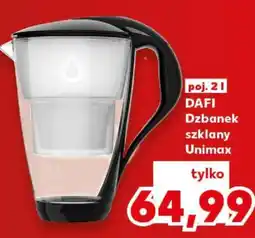 Kaufland DAFI Dzbanek szklany Unimax oferta