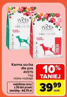Carrefour Karma sucha dla psa 4VETS oferta