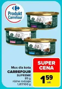 Carrefour Mus dla kota CARREFOUR SUPREME oferta