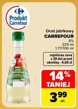 Carrefour Ocet jabłkowy CARREFOUR oferta