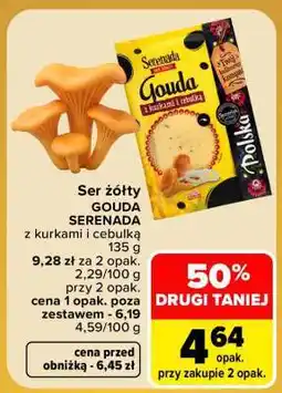 Carrefour Ser żółty GOUDA SERENADA oferta