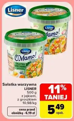Carrefour Sałatka warzywna Lisner oferta