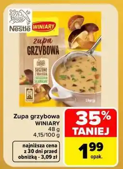 Carrefour Zupa grzybowa oferta